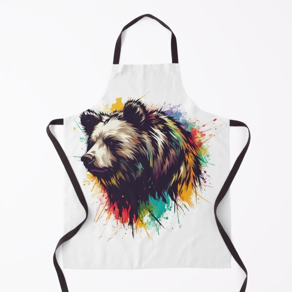 Item preview, drawing of a big colorful wild bear designed and sold by Marcoshop10.