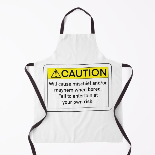 Item preview, Mischief warning designed and sold by kenpachipip.