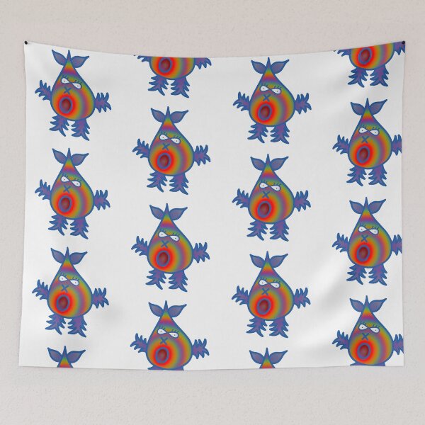 Item preview, Rainbow Monster designed and sold by Leah Haas.