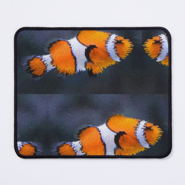 Item preview, Modern Clown Fish Tropical Reef Tank Art designed and sold by Sharon Cummings Art.