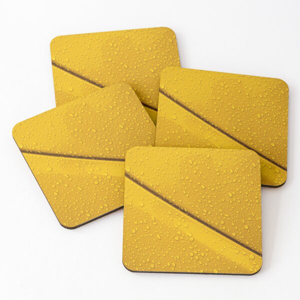 Item preview, Raindrops on Yellow Car designed and sold by reagansykes.