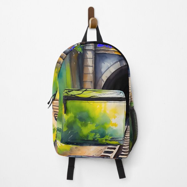 Item preview, Darkness Bound - Train Tunnel Entrance - Liminal Digital Watercolour designed and sold by liminal-concept.