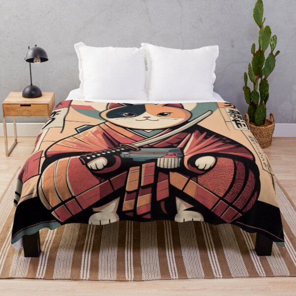 Item preview, Retro Samurai Cat designed and sold by IAPICTURE.