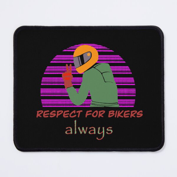 Item preview, respect for bikers always designed and sold by MoroccanCreator.