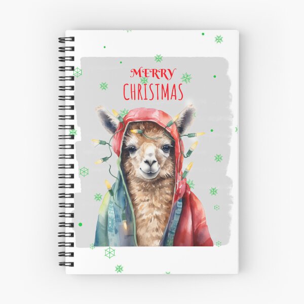 Item preview, Cute Lama in Christmas Tree Lights Funny Christmas Xmas Animals designed and sold by OliveAndSnow.