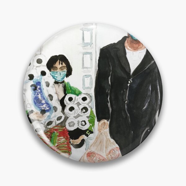 Item preview, Leon the professional panic hoarder designed and sold by SplatterMarks Artwork.
