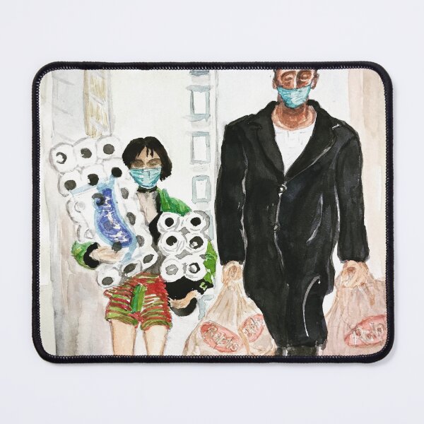 Item preview, Leon the professional panic hoarder designed and sold by SplatterMarks.