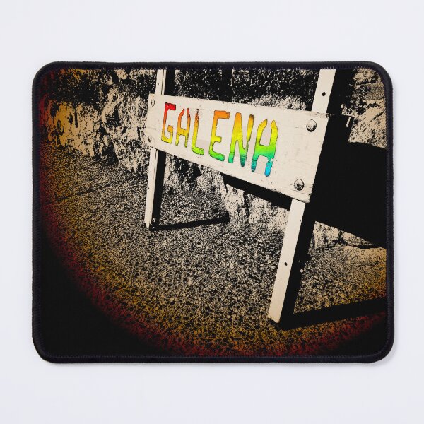 Item preview, rainbow sidewalk sign in galena  designed and sold by LeapDaze.