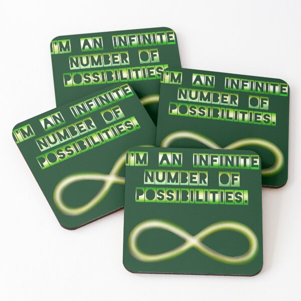 Item preview, IM A M INFINITE NUMBER OF POSSIBILITIES. INFINITY SYMBOL designed and sold by La Loca.