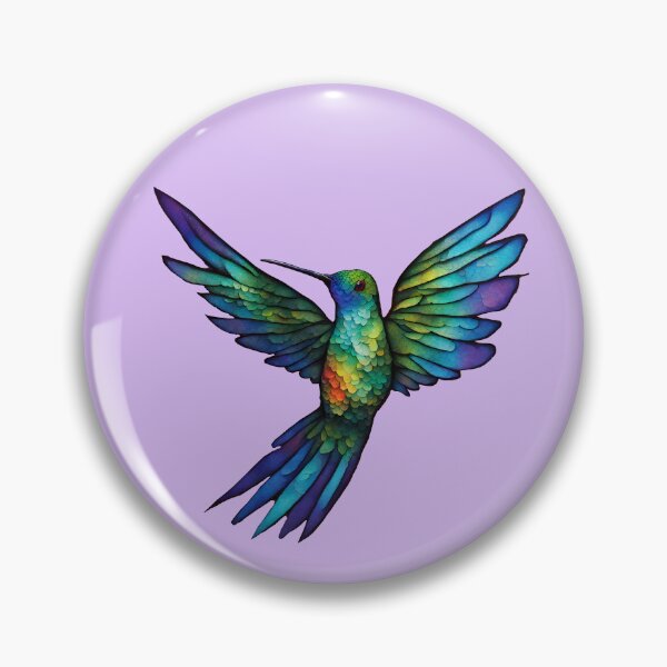 Item preview, Hummingbird Colour 01 Mono designed and sold by Artekinium.