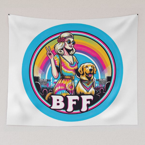 Item preview, GOLDEN RETRIEVER BEST FRIEND FOREVER designed and sold by Arthoughts.