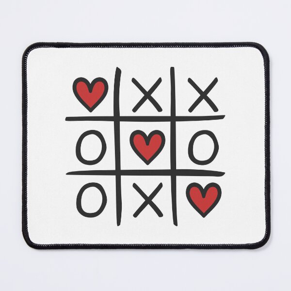 Item preview, Tic Tac Toe Love Hearts designed and sold by THP Creative.