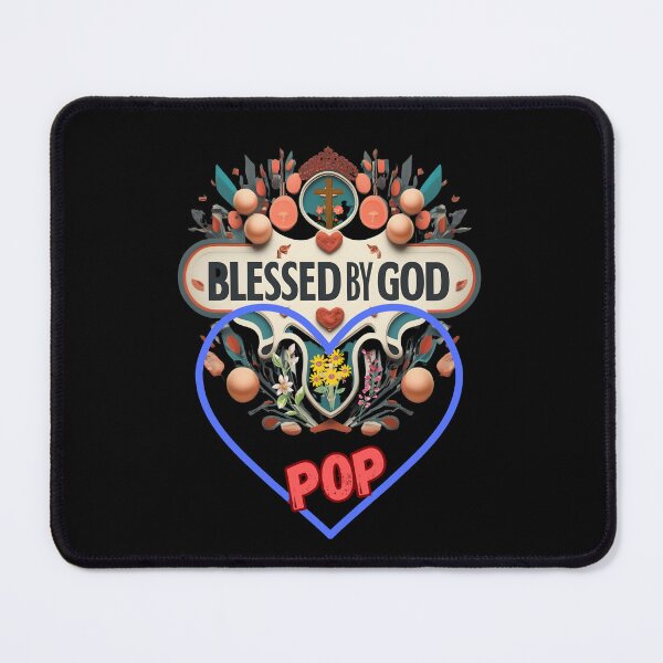 Item preview, BLESSED BY GOD POP designed and sold by carlos crane.