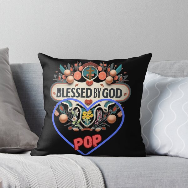 Item preview, BLESSED BY GOD POP designed and sold by carlos crane.