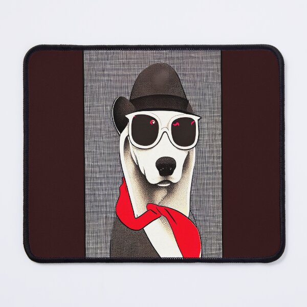 Item preview, Distinguished Dog Portrait Print - My Love, you are the best, I'll give you everything. designed and sold by HeavyHits.