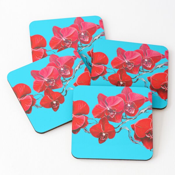 Item preview, Scarlet Orchids designed and sold by Maryanne Chisholm Art & Apparel.