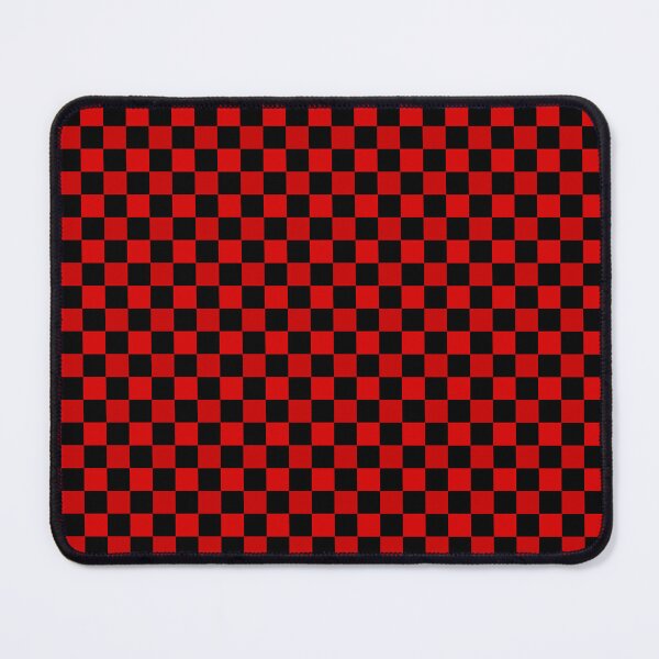 Item preview, Red and Black Checkered Pattern designed and sold by Patternliss.