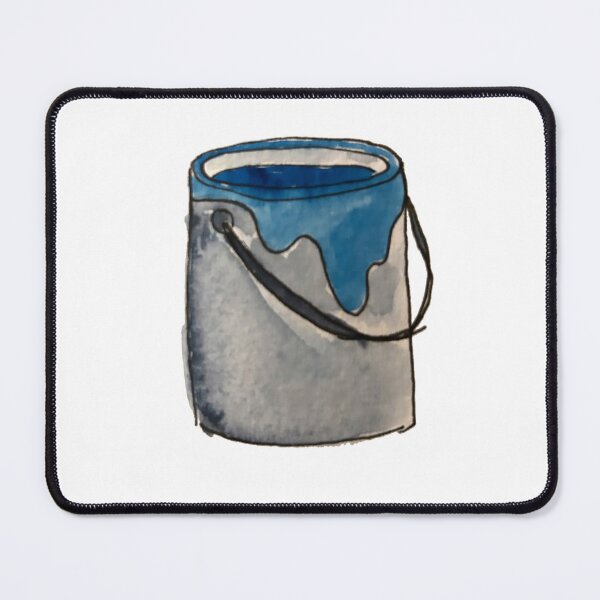 Item preview, Blue paint can designed and sold by Rebecca Seeman.