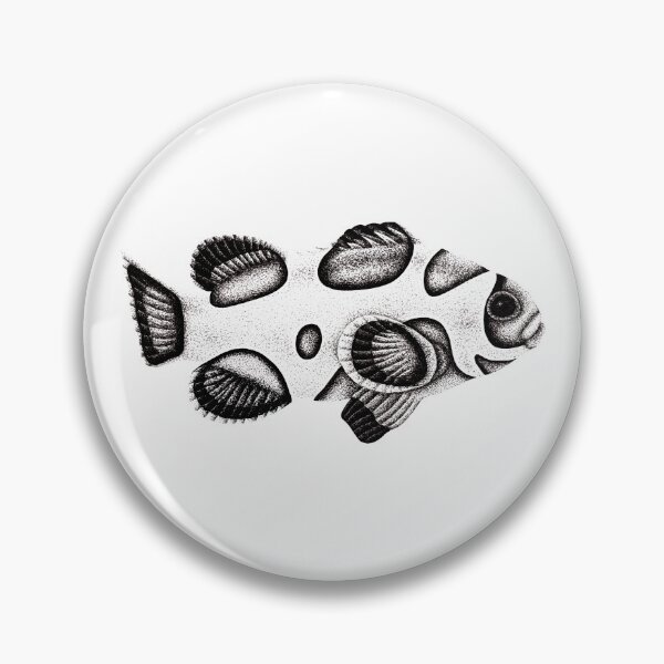 Item preview, Orange storm clownfish illustration designed and sold by LorenDowding.