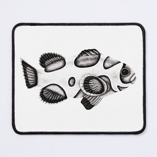 Item preview, Orange storm clownfish illustration designed and sold by LorenDowding.