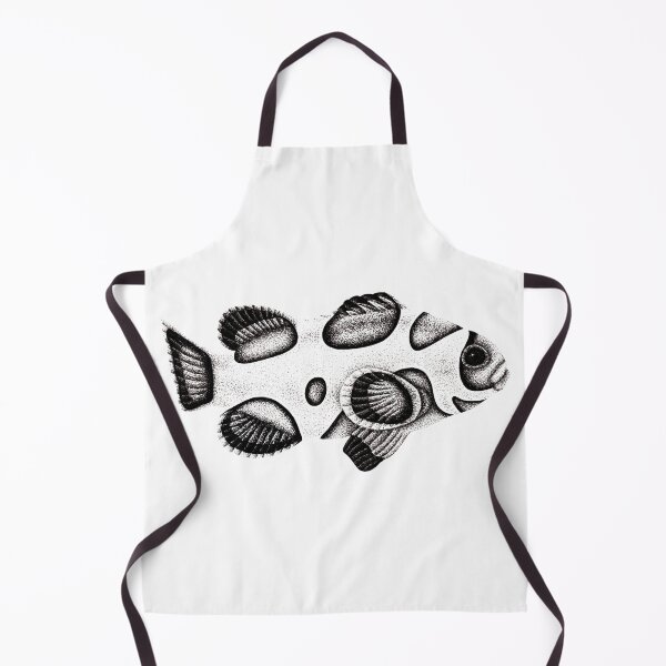 Item preview, Orange storm clownfish illustration designed and sold by LorenDowding.
