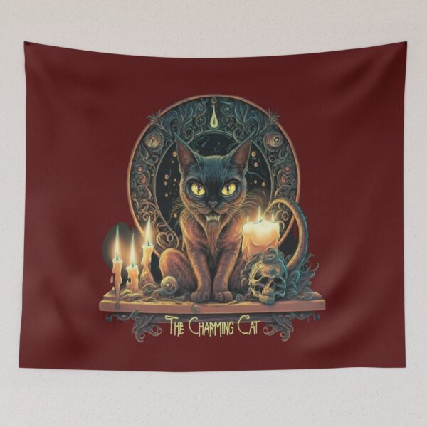 Item preview, The charming cat designed and sold by samar Majdei.