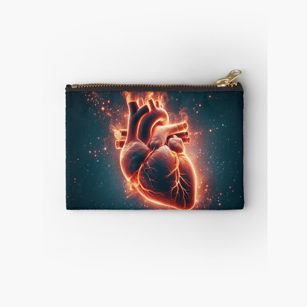 Item preview, Fiery Anatomical Heart designed and sold by Solarskymedia.