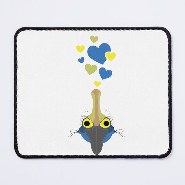 Item preview, Cute Cassowary Face With Hearts designed and sold by eternallygifted.