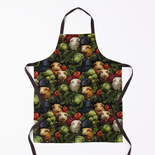 Item preview, Guinea Pig "Garden Delight" Seamless Pattern Artwork  designed and sold by NevernotmeUK.