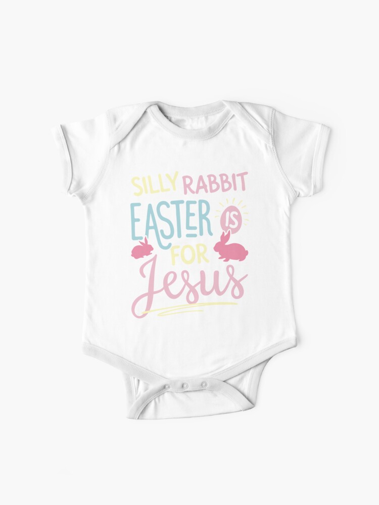 Silly Rabbit Easter is for Jesus Boys Short-Sleeve Tee