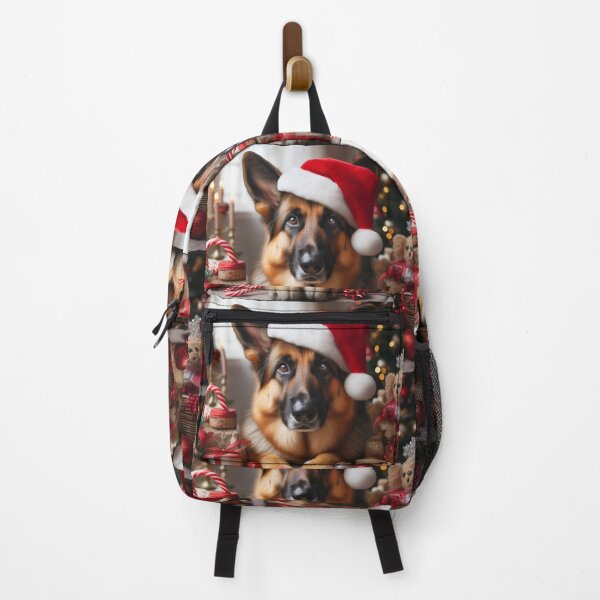 Item preview, German Shepherd Christmas Dog designed and sold by fatbanana.