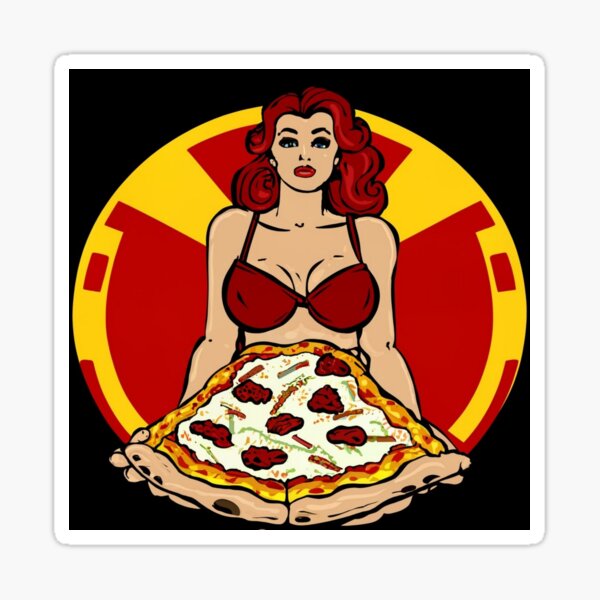 Item preview, Pinup Pizza.  designed and sold by SimpleChris.