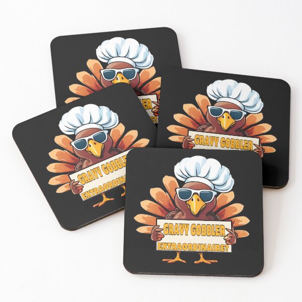 Item preview, Thanksgiving Turkey Chef designed and sold by Eolithic.