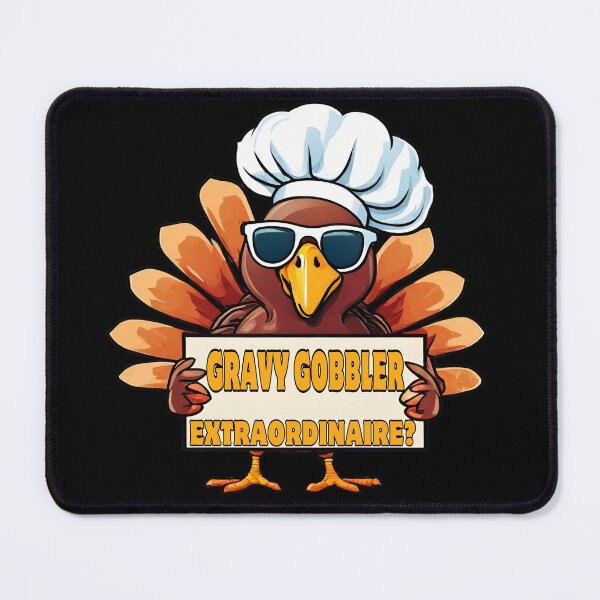 Item preview, Thanksgiving Turkey Chef designed and sold by Eolithic.