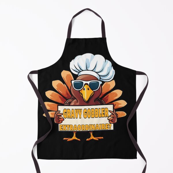 Item preview, Thanksgiving Turkey Chef designed and sold by Eolithic.