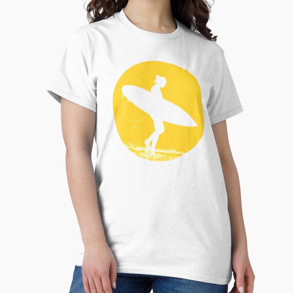Item preview, Surfer Girl Silhouette designed and sold by Aaron  Kinzer.