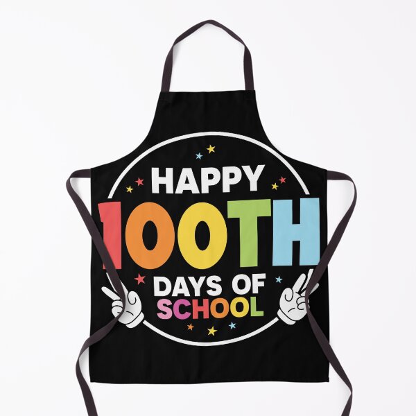 Item preview, HAPPY 100TH DAYS OF SCHOOL designed and sold by BorczVisuals.
