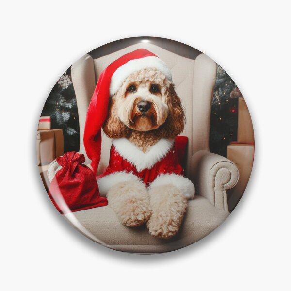 Item preview, Cockapoo Christmas designed and sold by fatbanana.