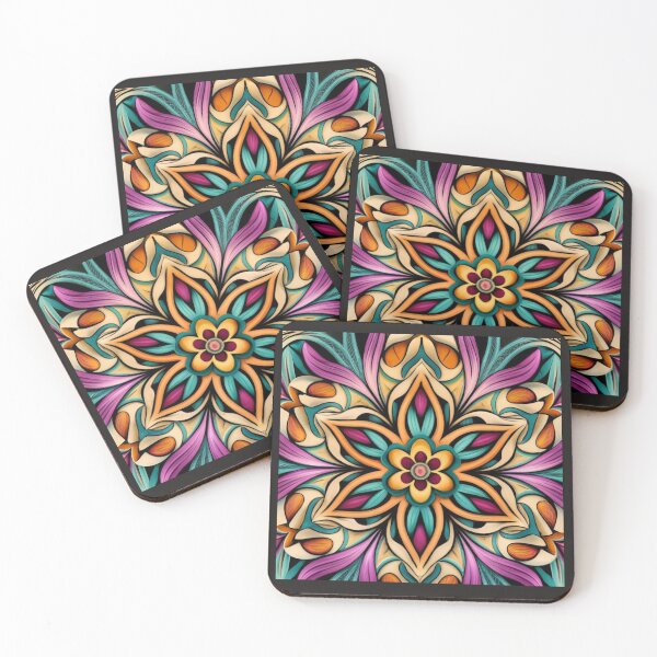 Item preview, Harmony Blossom: A Colorful Mandala Flower Elegance designed and sold by HG-Creation-Design.