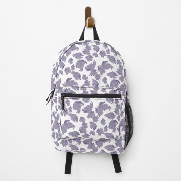 Item preview, Purple brush watercolor aquarell pattern designed and sold by Aeterna Prints.