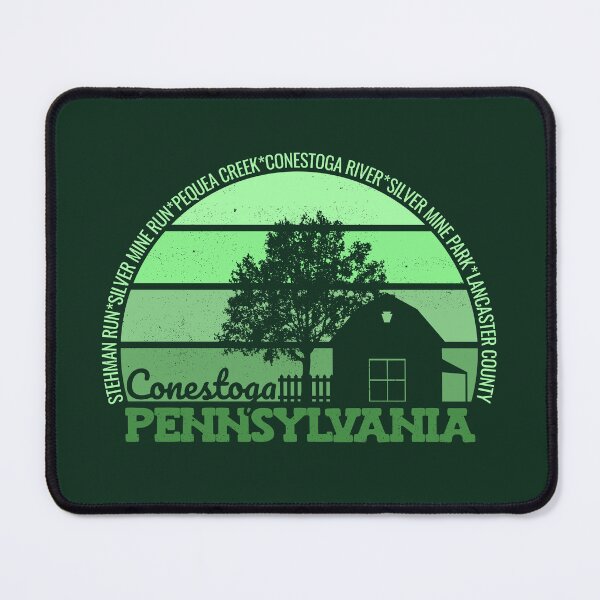 Item preview, Conestoga Pennsylvania Sunset Retro Vintage Local Pride Logo designed and sold by CRHPOD20.