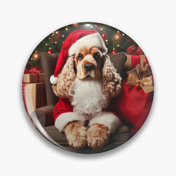 Item preview, Cocker Spaniel Christmas designed and sold by fatbanana.