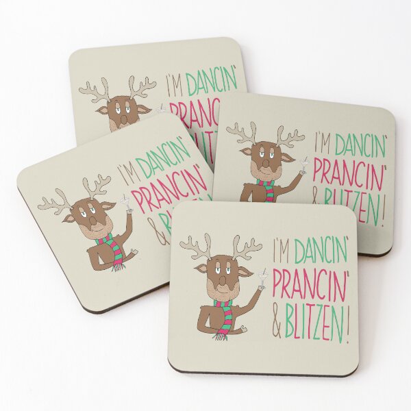 Item preview, Eggnog Reindeer - I'm Dancin', Prancin' & Blitzen! designed and sold by Tim Veiga.