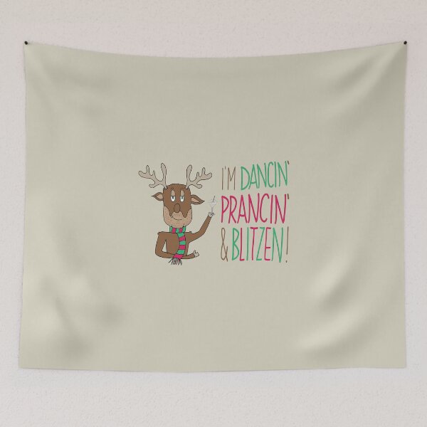 Item preview, Eggnog Reindeer - I'm Dancin', Prancin' & Blitzen! designed and sold by Tim Veiga.