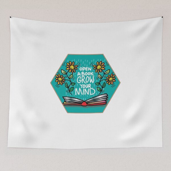 Item preview, she has a book for every situation, flowers of lifespan ,grow your mind designed and sold by kayno99.