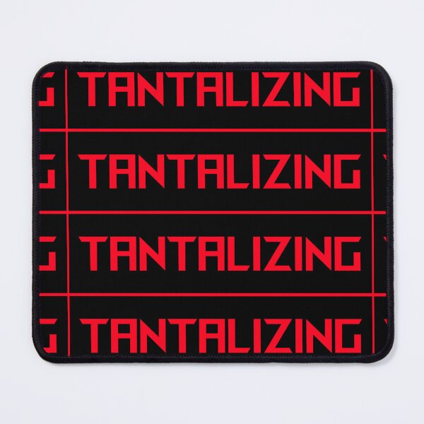 Item preview, Crimson Allure: Tantalizing Typography Print designed and sold by HeavyHits.