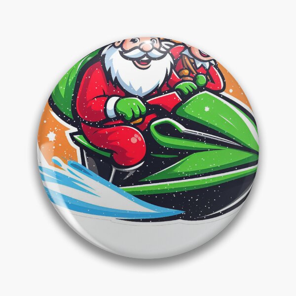 Item preview, Santa on a jet ski designed and sold by GB-Colorado.