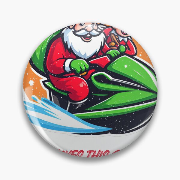 Item preview, Santa on a jet ski: making waves this Christmas! designed and sold by GB-Colorado.