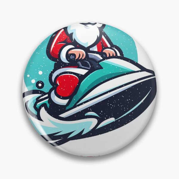 Item preview, Santa on a jet ski: making waves this Christmas! designed and sold by GB-Colorado.