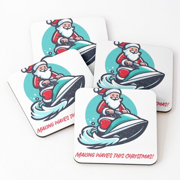 Item preview, Santa on a jet ski: making waves this Christmas! designed and sold by GB-Colorado.